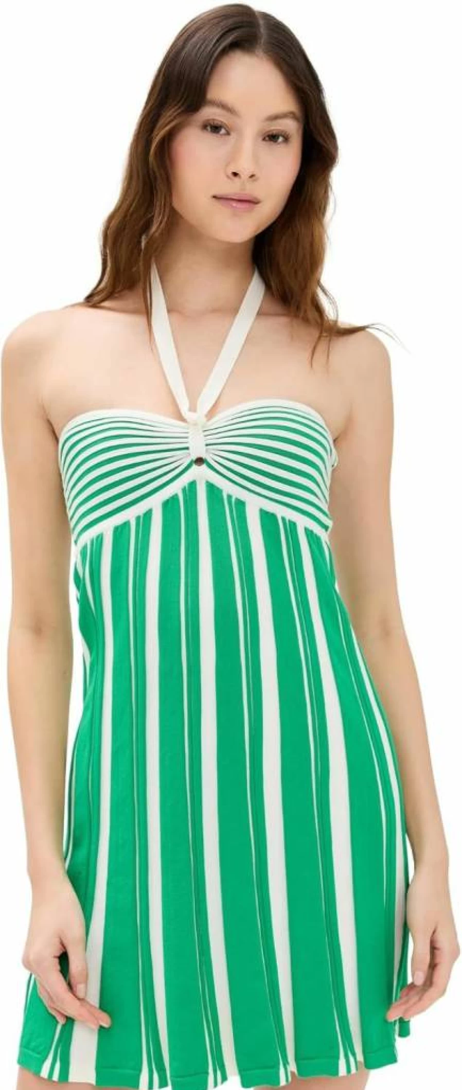 Amanda Uprichard Women's Dianella Floral Summer Dress - Elegant Cocktail Party Gown with V-Neck and Ruffle Hem