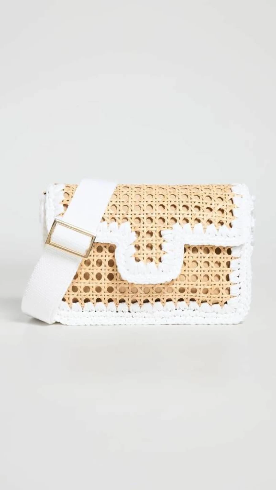 Caterina Bertini Women's Stylish Woven Crossbody Bag - Fashionable Handheld Purse for Everyday Use