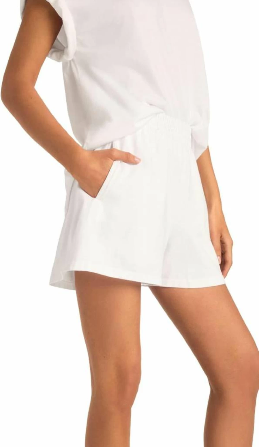 Vitamin A Women's Oversized Cotton Jersey Boyfriend T-Shirt - Soft Relaxed Fit Tee