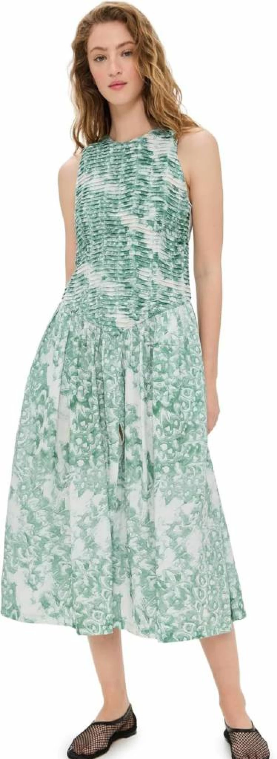 Atelier 17.56 Women's Dolores Dress - Elegant Flowy Boho Chic Maxi Dress for Women
