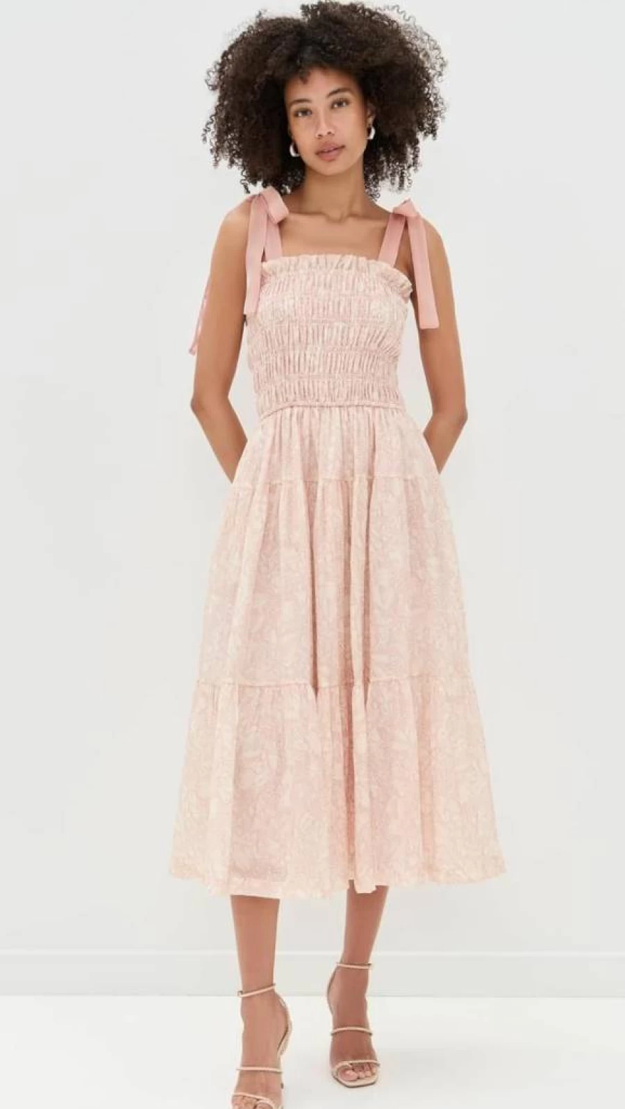 En Saison Women's Geraldine Floral Maxi Dress - Summer Boho Chic Long Flowy Dress