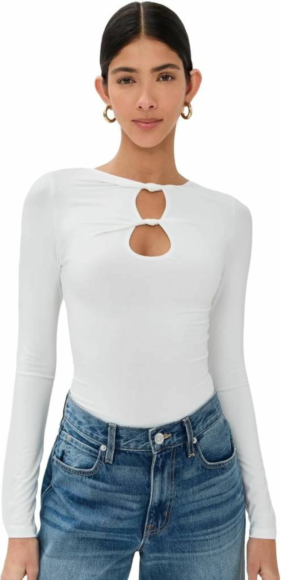 LE BOP Women's Brigitte Blouse - Stylish Casual Tops for Women