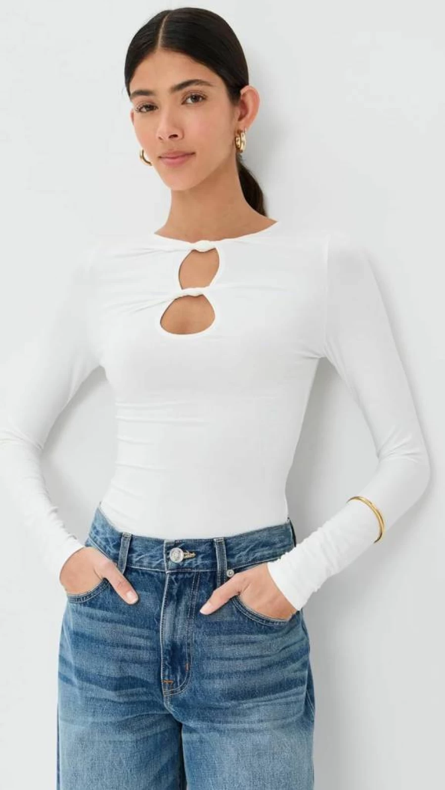 LE BOP Women's Brigitte Blouse - Stylish Casual Tops for Women