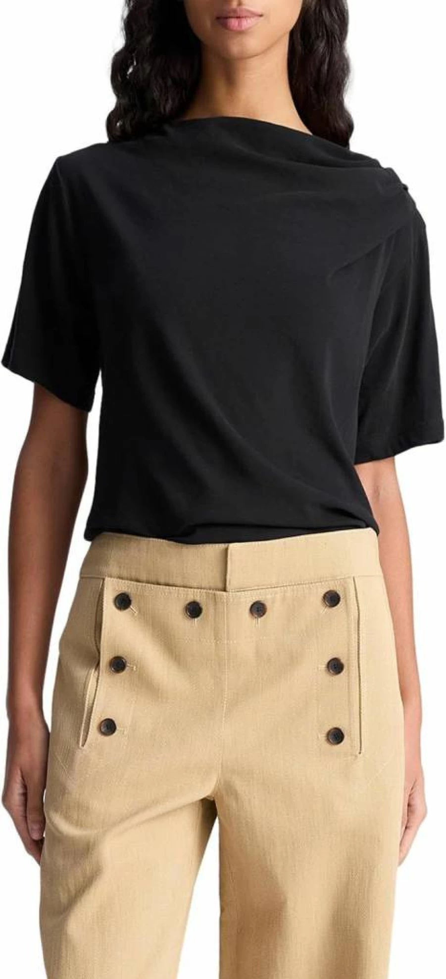 ALC Women's Classic Fit Lee Tee - Soft Cotton Short Sleeve T-Shirt