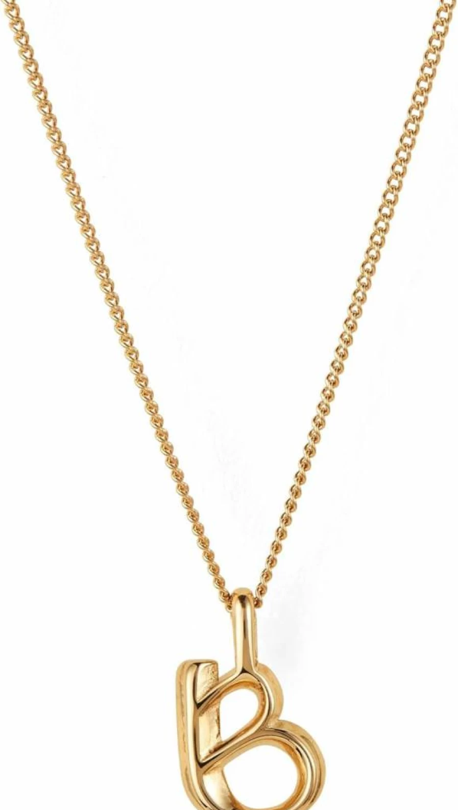 JENNY BIRD Personalized Monogram Pendant Necklace - Custom Initial Necklace for Women