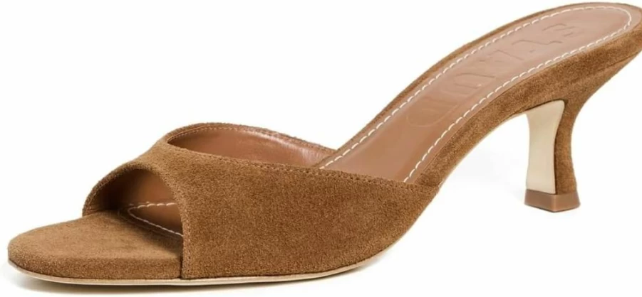 STAUD Brigitte Mules for Women - Comfortable Slide Sandals