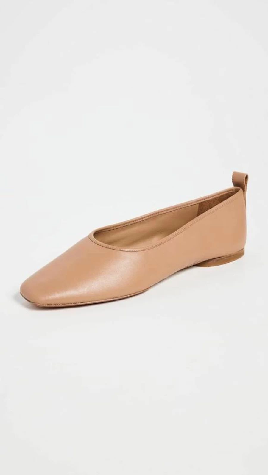 Vince Women's Vivian Ballet Flat - Classic Leather Comfortable Slip-On Shoes for Women