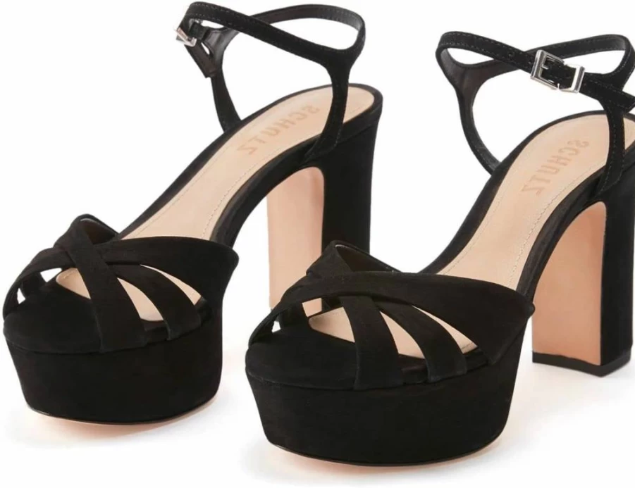 SCHUTZ Women's Keefa Sandals - Stylish Comfortable Summer Footwear