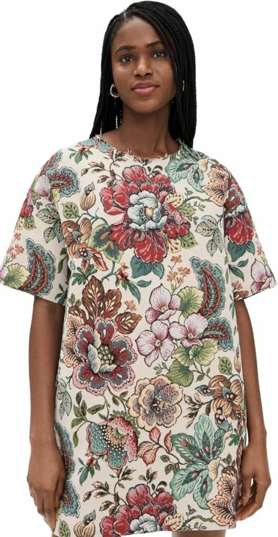 Marques'Almeida Women's Oversized T-Shirt Dress - Casual Long Sleeve Cotton Blend Streetwear Style