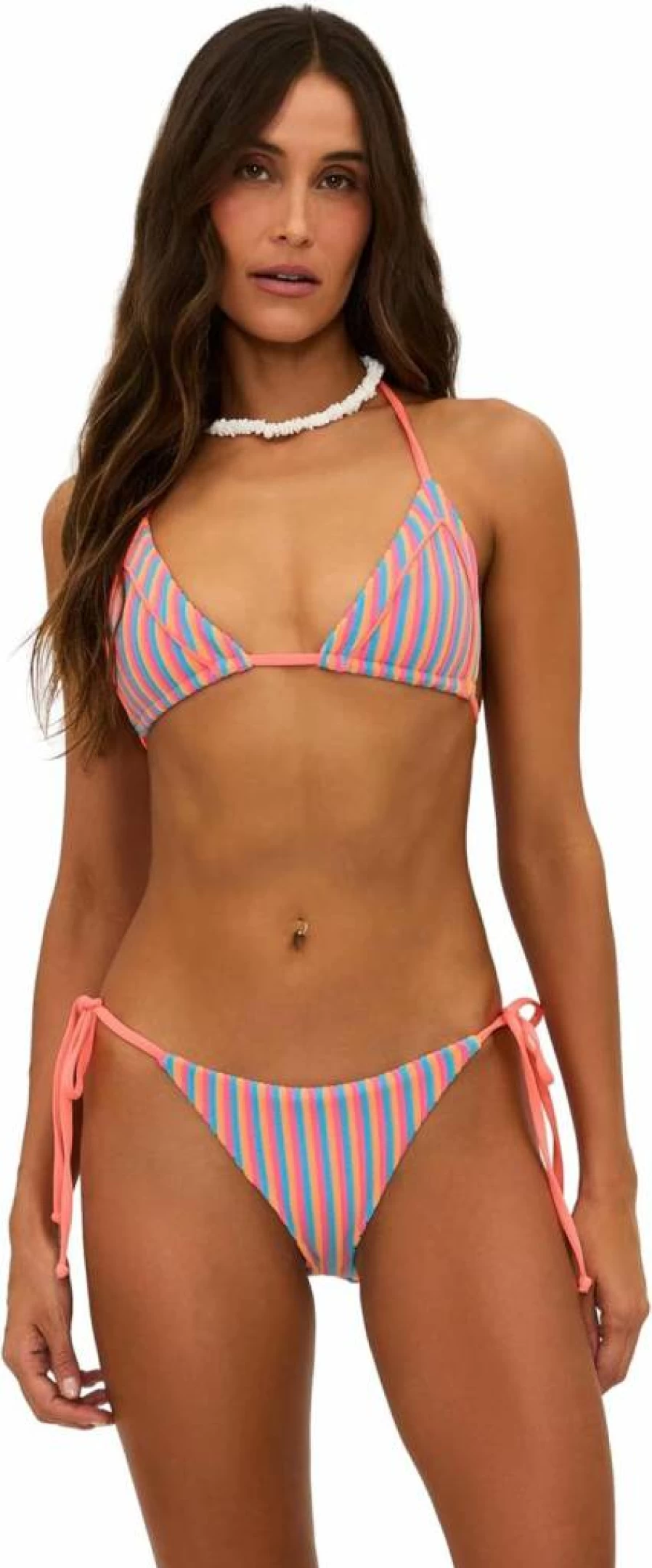 Beach Riot Julie Women's Sexy Halter Bikini Top for Summer Beach Vacations