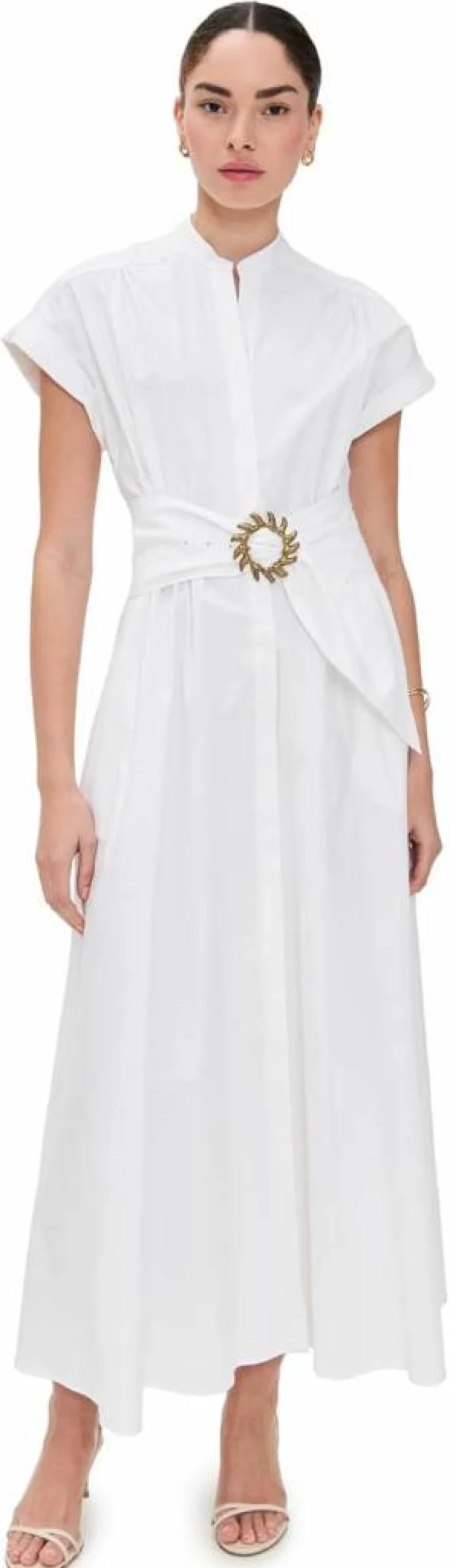 SALONI Women's Neesha Dress - Elegant Floral Printed Summer Dress