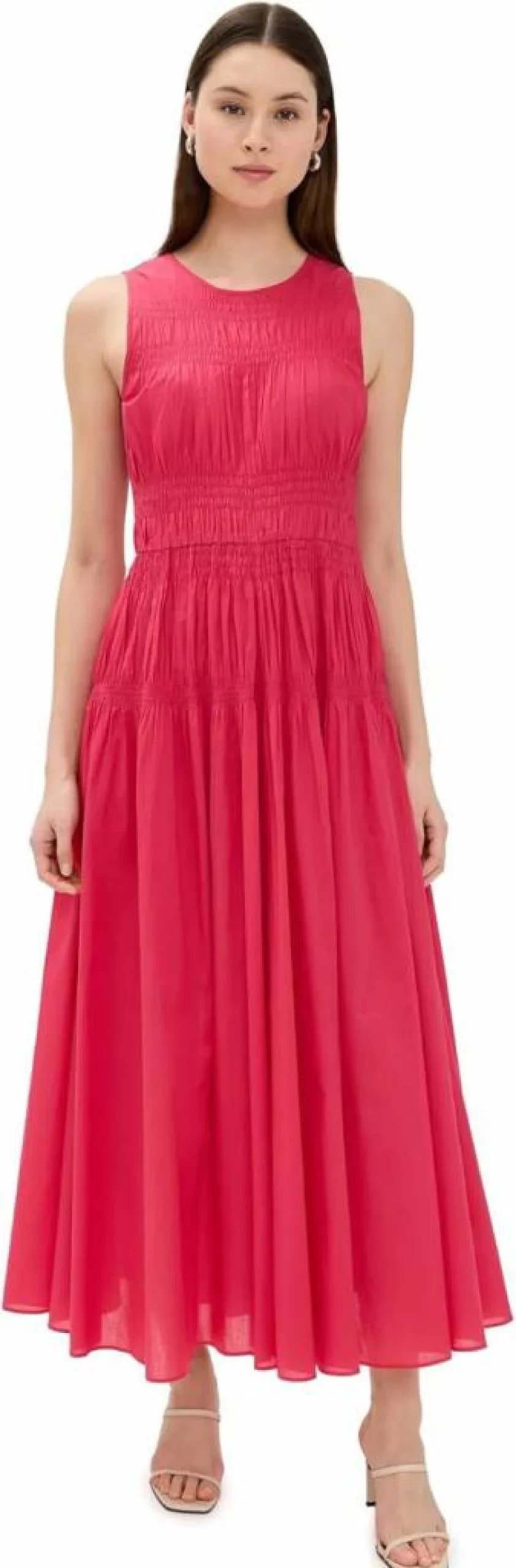 Apiece Apart Women's Fabiana Maxi Dress - Elegant Long Flowy Summer Dress