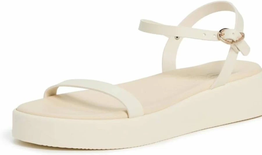 Ancient Greek Sandals Women's Irida Platform Sandals – Leather Gladiator Style Summer Shoes
