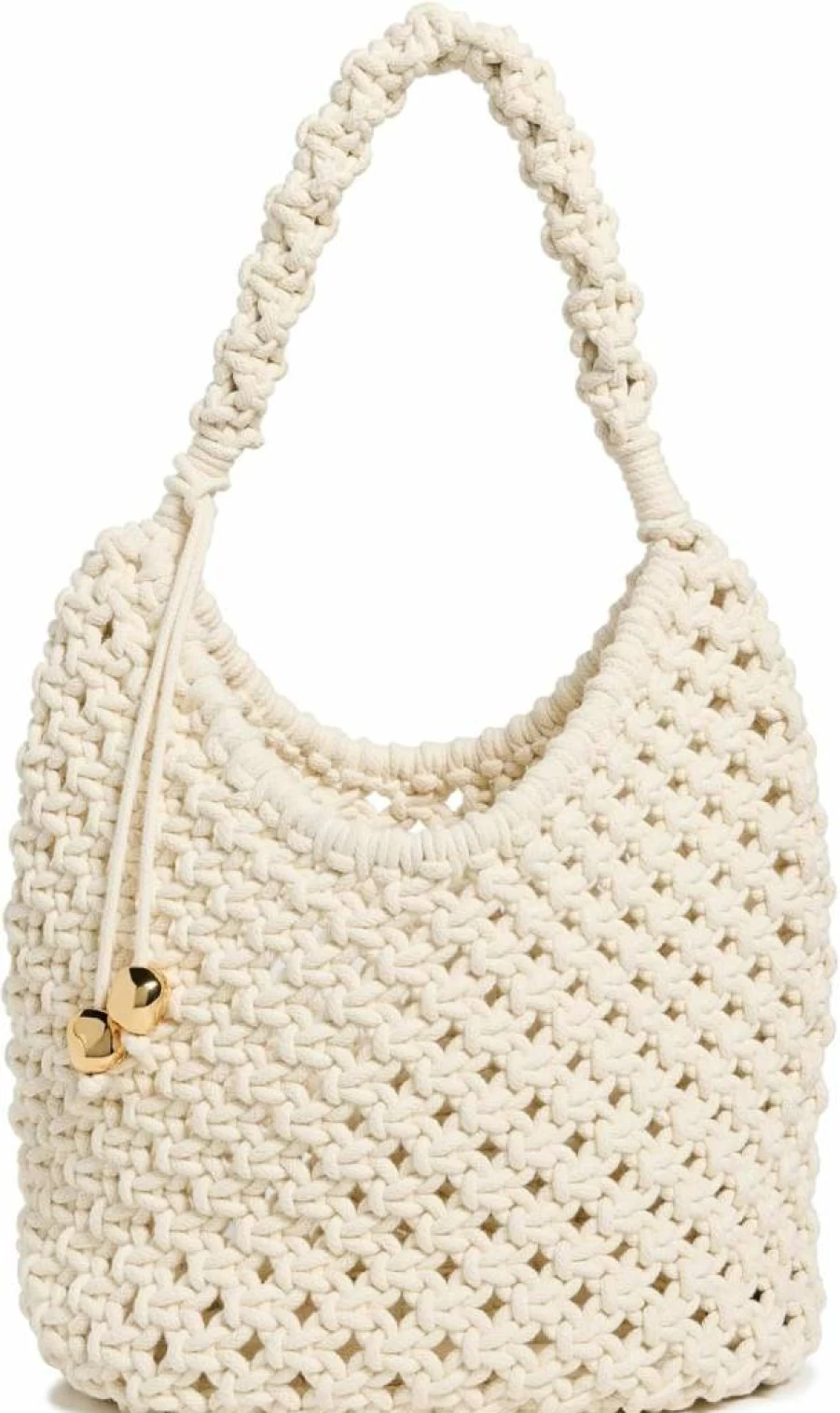 Madewell Women's Large Rope Handle Crossbody Pouchette Bag