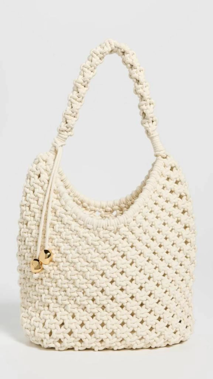 Madewell Women's Large Rope Handle Crossbody Pouchette Bag