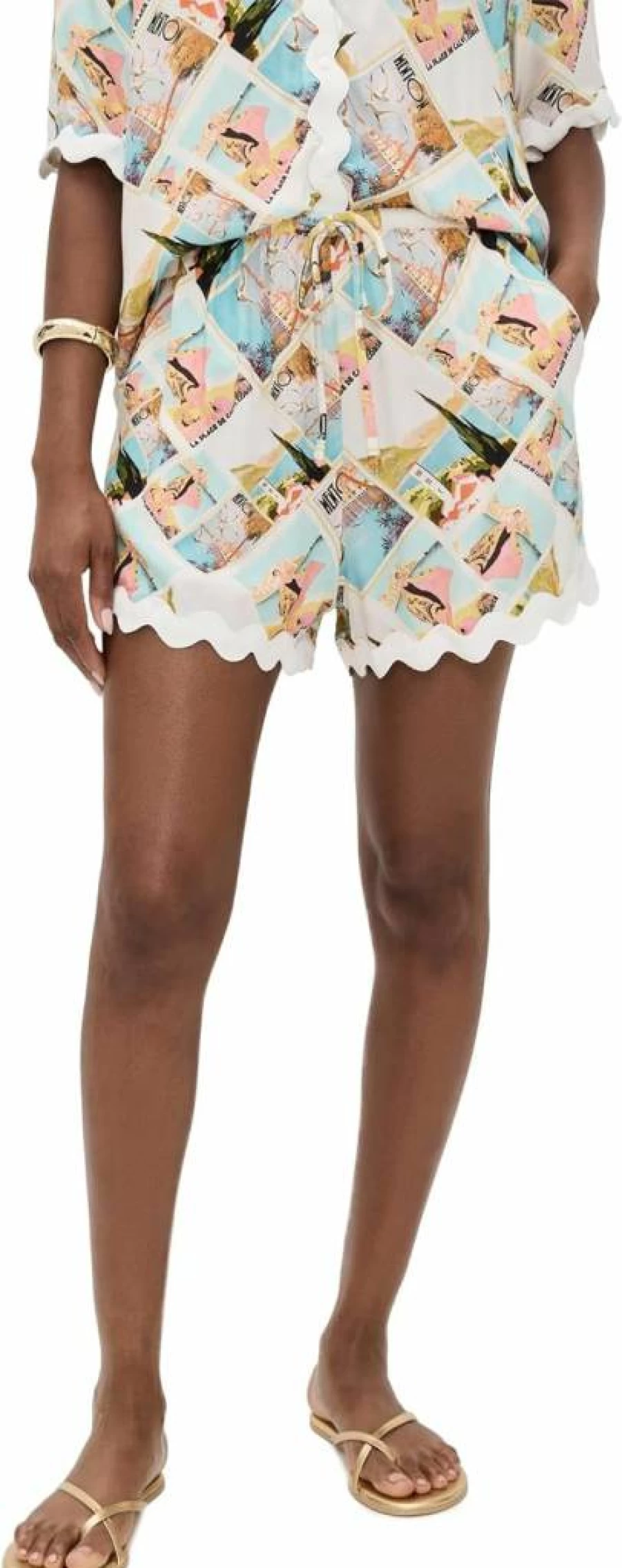 Seven Wonders Women's Caterina High-Waisted Shorts - Comfortable & Stylish Summer Shorts for Women