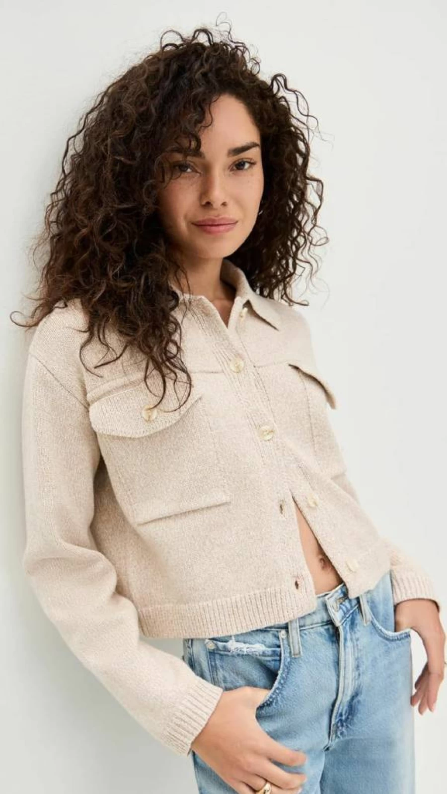 Z SUPPLY Women's Cielo Knit Jacket | Lightweight Casual Cardigan | Cozy Open-Front Sweater