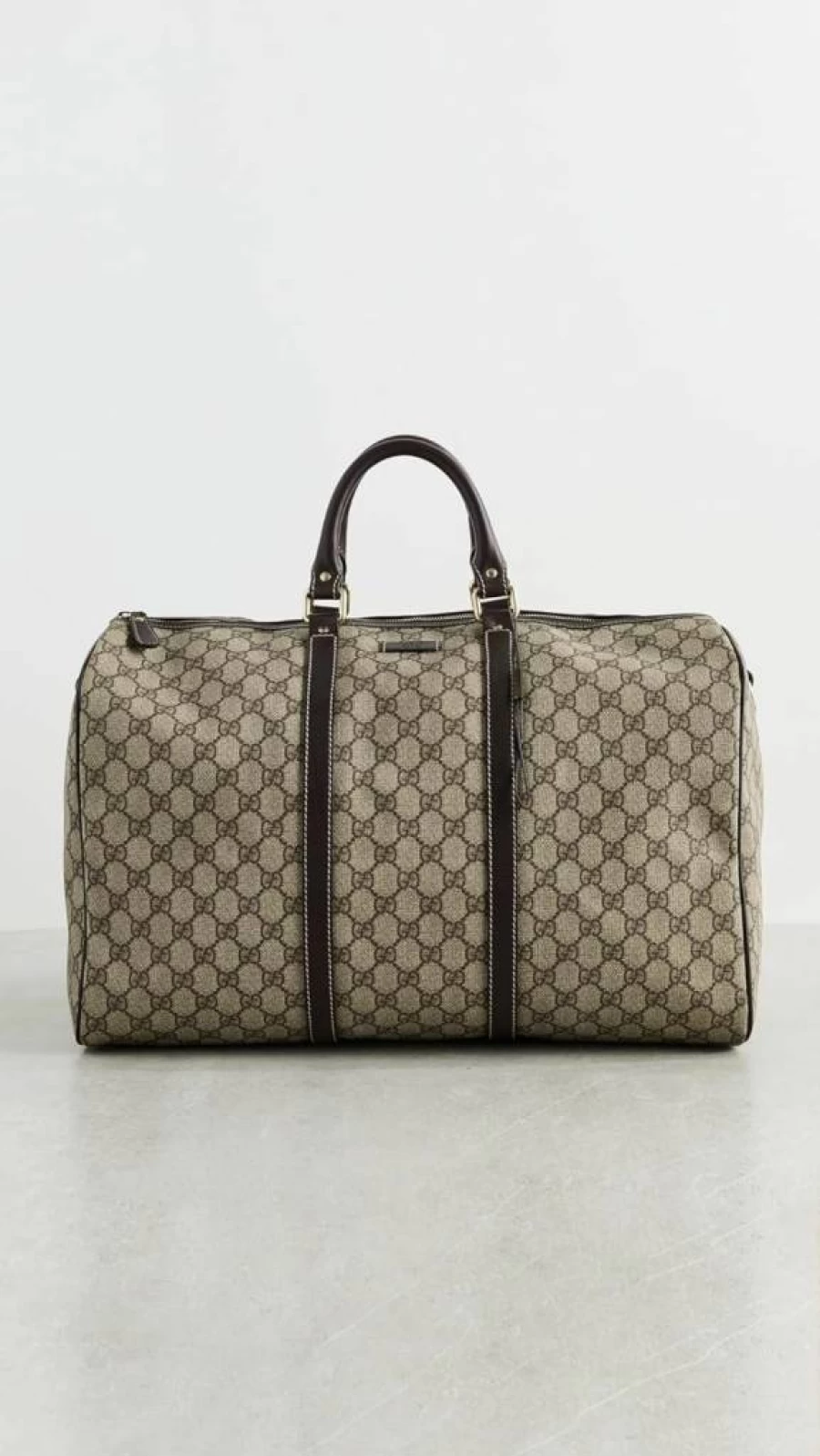 Gucci GG Supreme Canvas Boston Bag for Women - Two-Way Handbag Pre-Loved Luxury Designer Tote