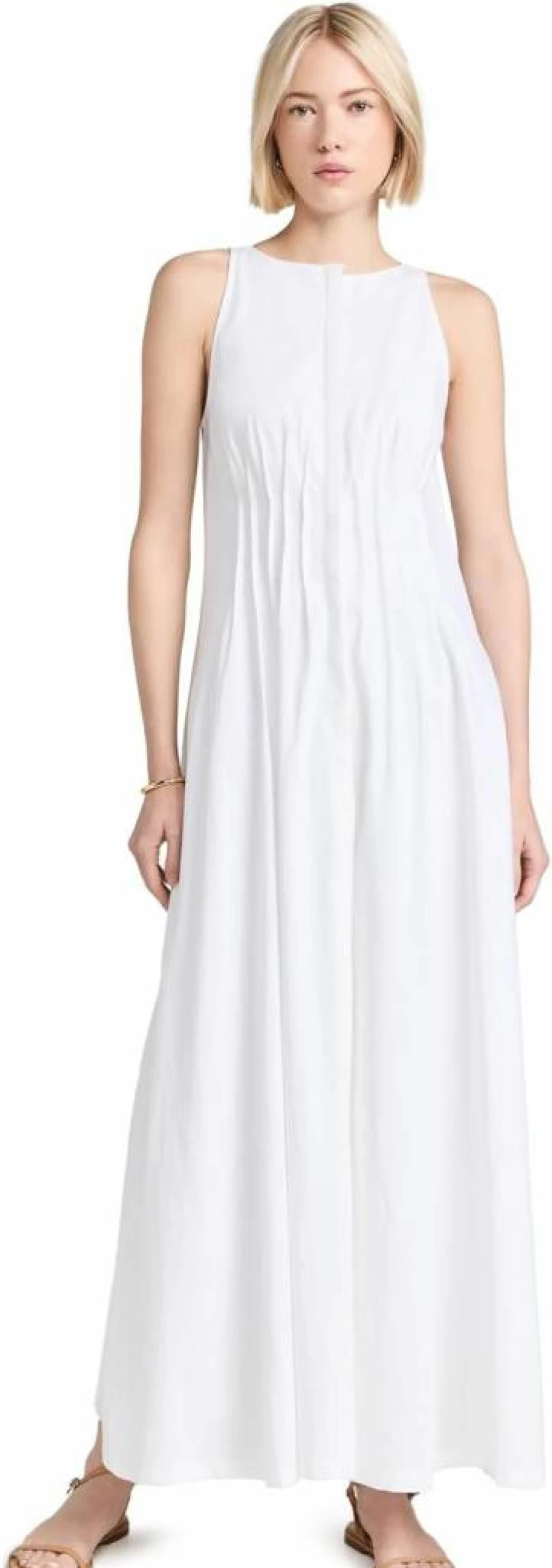 87Origins Women's Fehintola Pleated Dress - Elegant Flowy Midi Dress for Casual & Formal Occasions