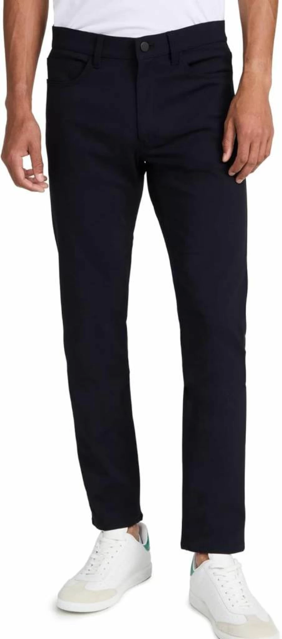 Theory Men's Raffi Slim-Fit Neoteric Twill Dress Pants for Business Casual