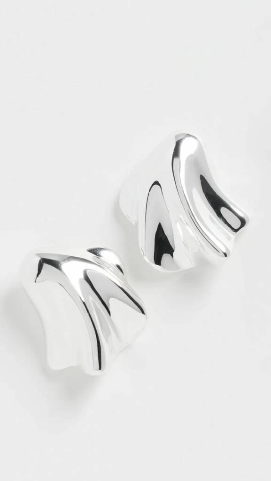 JENNY BIRD Zoe Hoop Earrings for Women - Sterling Silver Minimalist Dangle Earrings