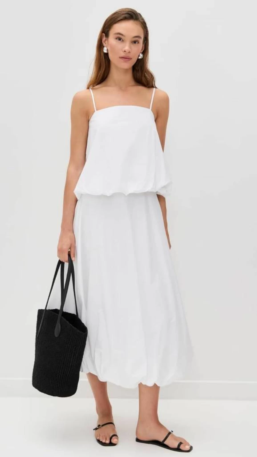 Malene Birger Women's Aubrey Skirt - Elegant High-Waisted A-Line Midi Skirt for Women