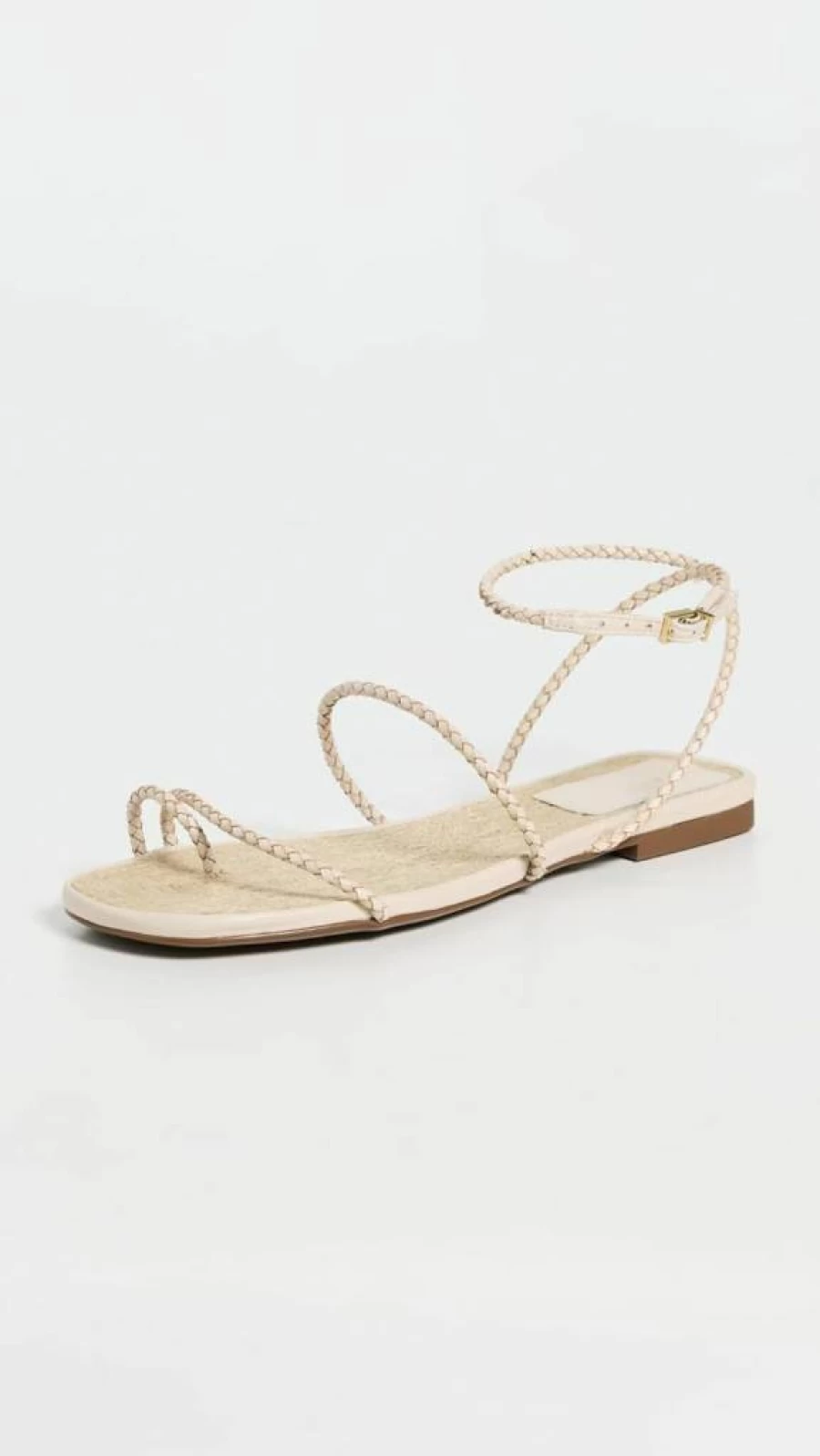 SCHUTZ Kaya Women's Straw Flat Sandals | Comfortable Summer Slide Shoes