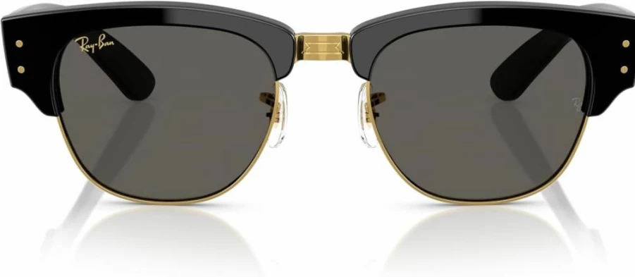 Ray-Ban Clubmaster RB0316S Square Sunglasses - Black - ASAP Rocky Collection