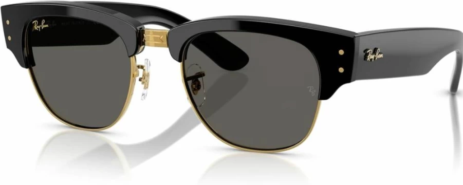 Ray-Ban Clubmaster RB0316S Square Sunglasses - Black - ASAP Rocky Collection