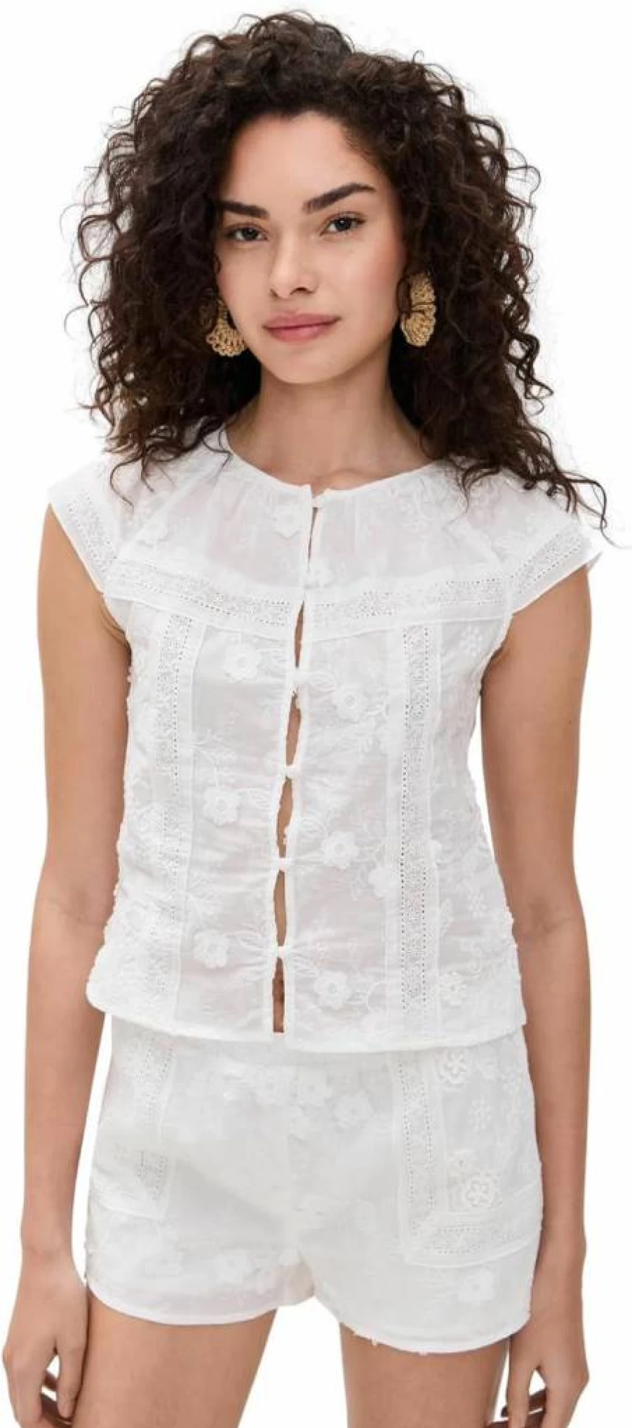 Amanda Uprichard Women's Norina Blouse - Elegant Feminine Tops for Women