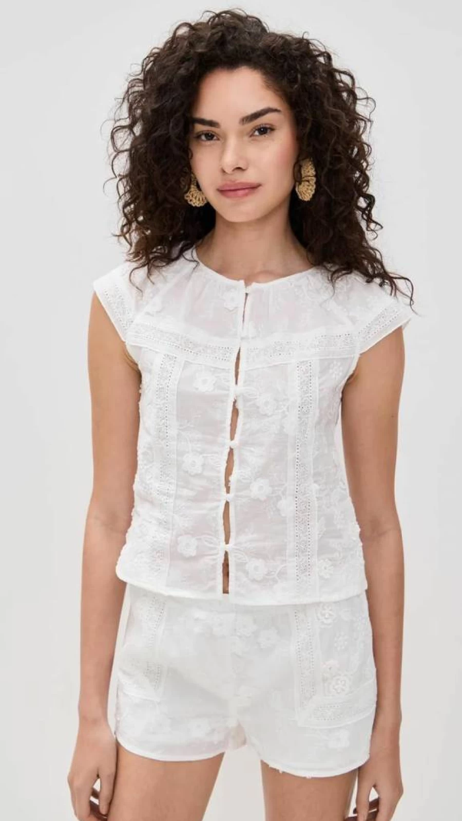 Amanda Uprichard Women's Norina Blouse - Elegant Feminine Tops for Women