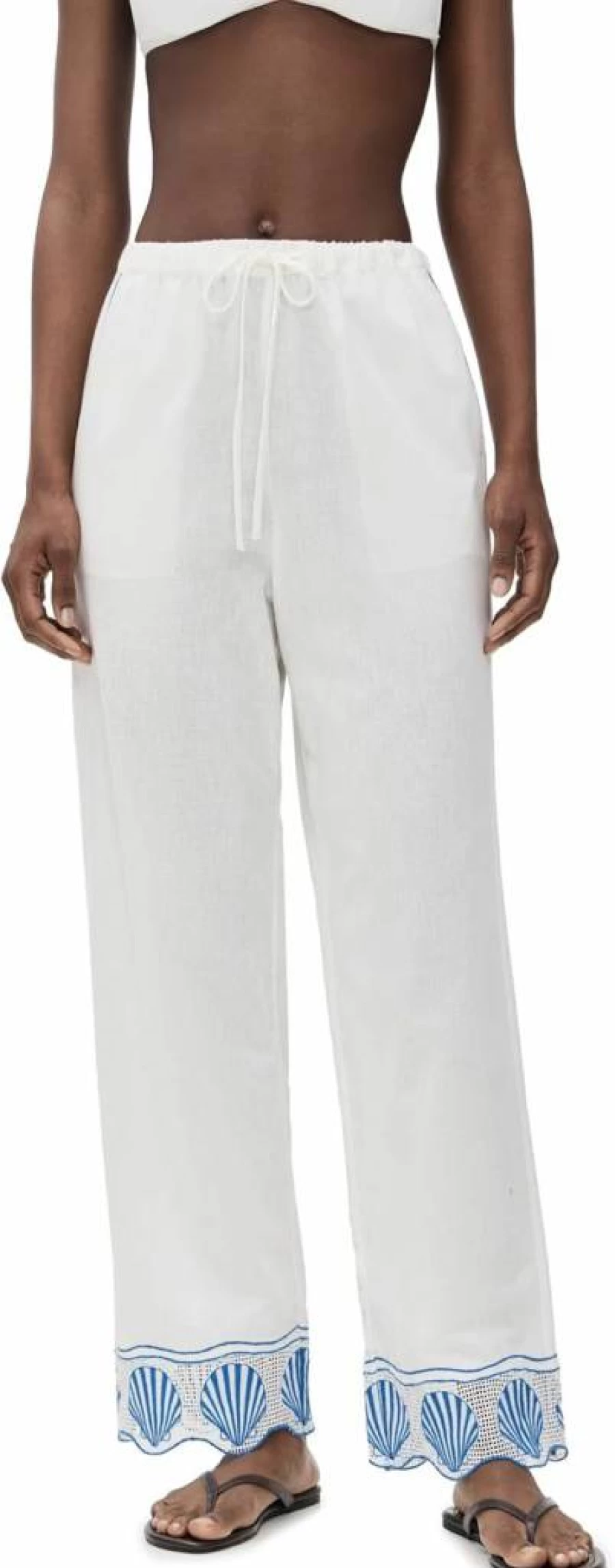 Rails Women's Tildi High-Waisted Wide-Leg Pants - Comfortable Linen Blend Travel Pants for Women
