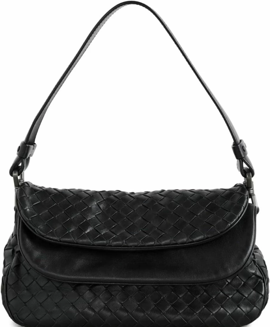 Shopbop Archive Women's Bottega Veneta Intrecciato Leather Pre-Loved Handbag