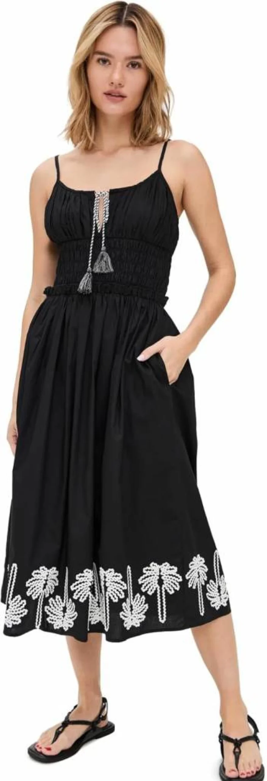 Rails Women's Baja Dress - Boho Chic Cotton Maxi Dress for Summer