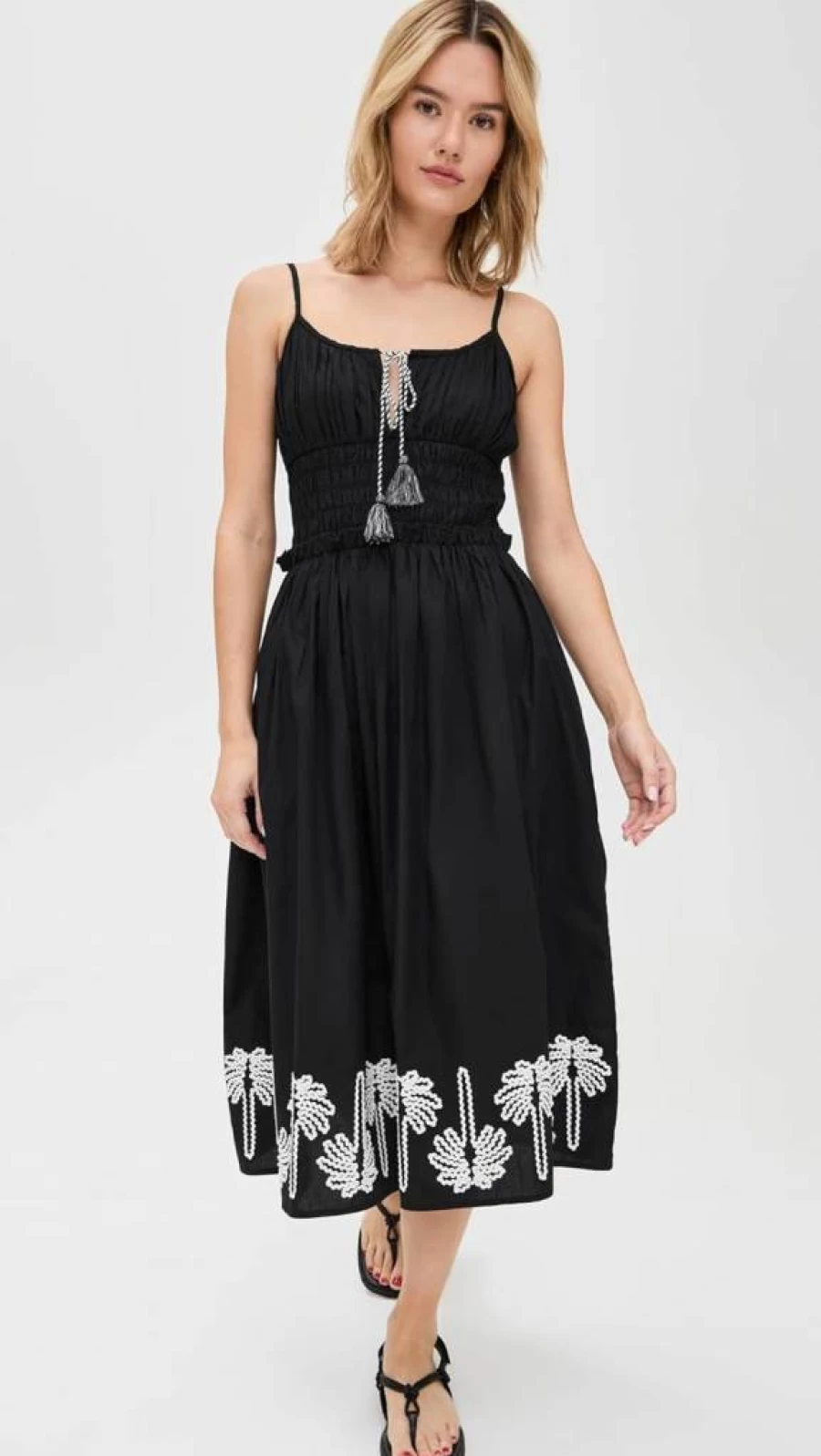 Rails Women's Baja Dress - Boho Chic Cotton Maxi Dress for Summer