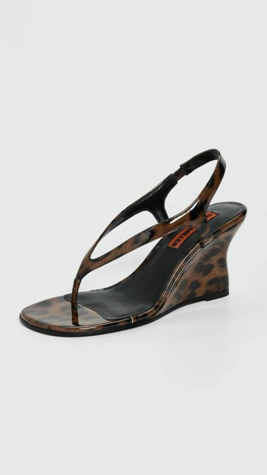 SIMON MILLER USA Women's Beep Thong Wedge Sandals - Stylish Summer Wedge Heel Shoes for Women