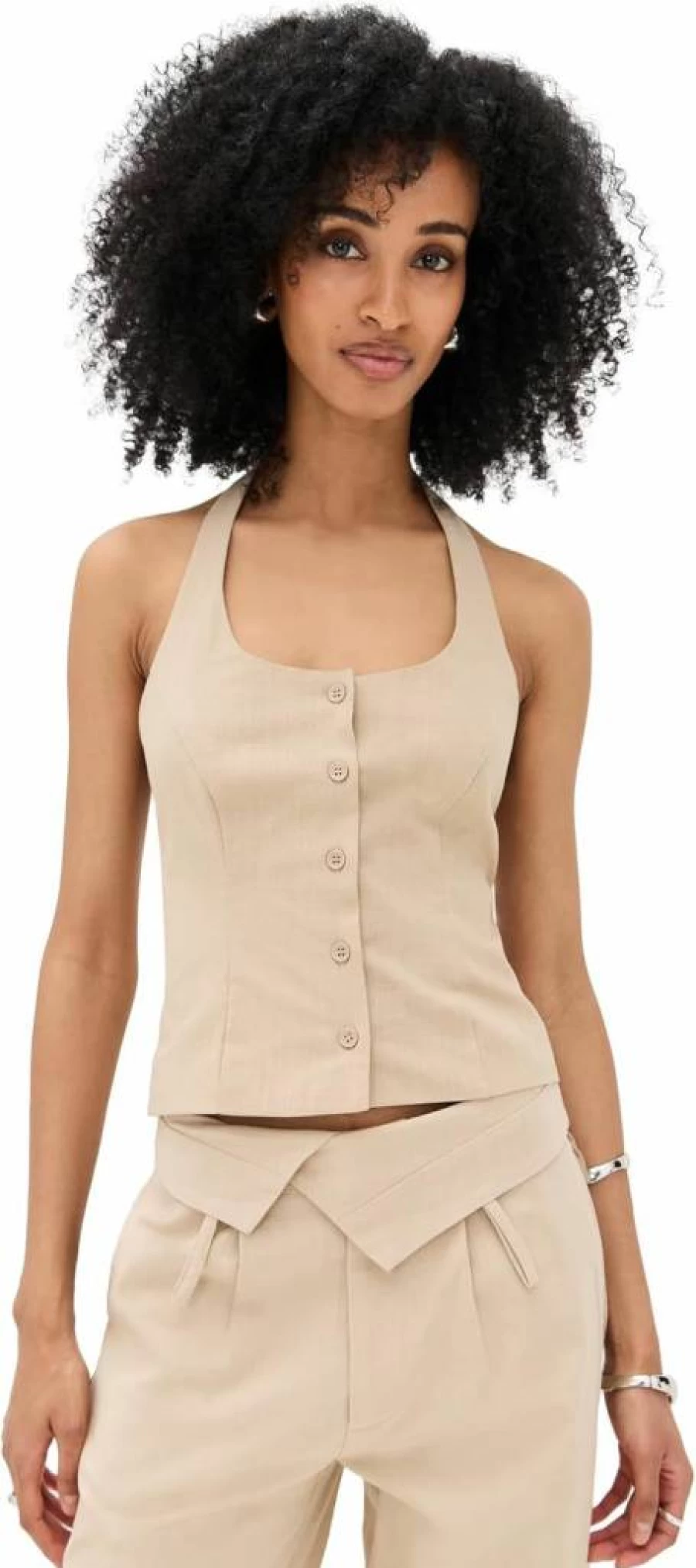 Lioness Women's Daydream Halter Top - Stylish Summer Crop Top for Women
