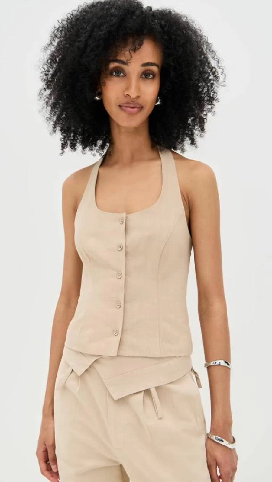 Lioness Women's Daydream Halter Top - Stylish Summer Crop Top for Women