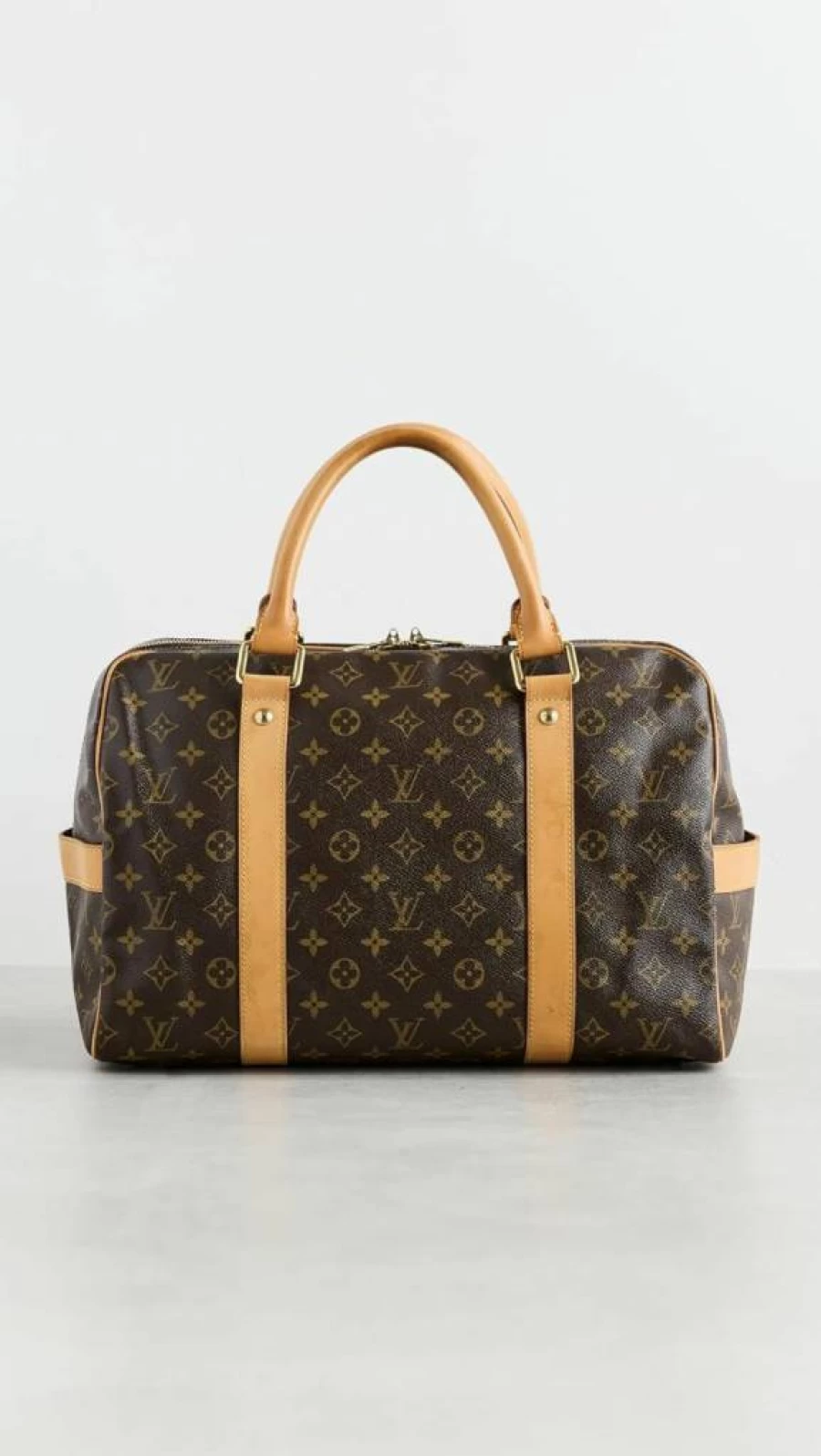 Louis Vuitton Pre-Owned Monogram Carryall Handbag for Women Vintage Designer Tote
