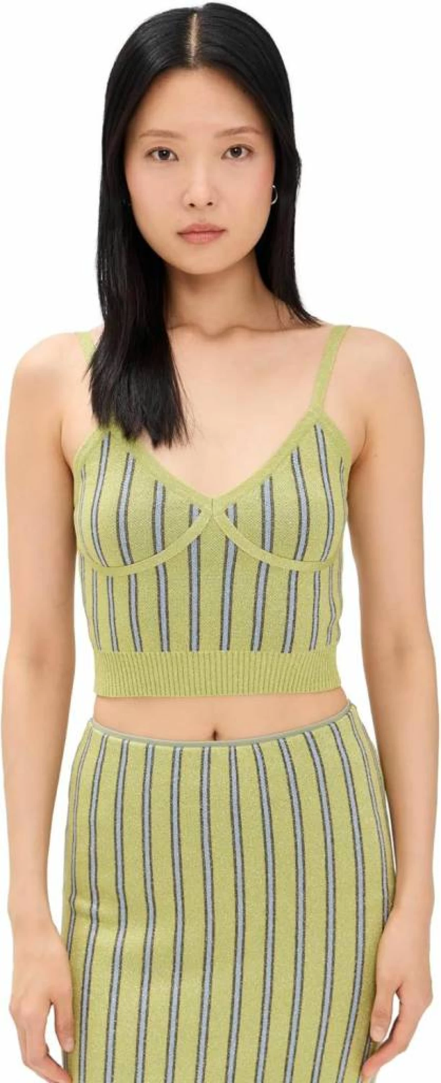 BAUM UND PFERDGARTEN Women's Cypre Tank Top - Stylish Casual Women T-Shirt
