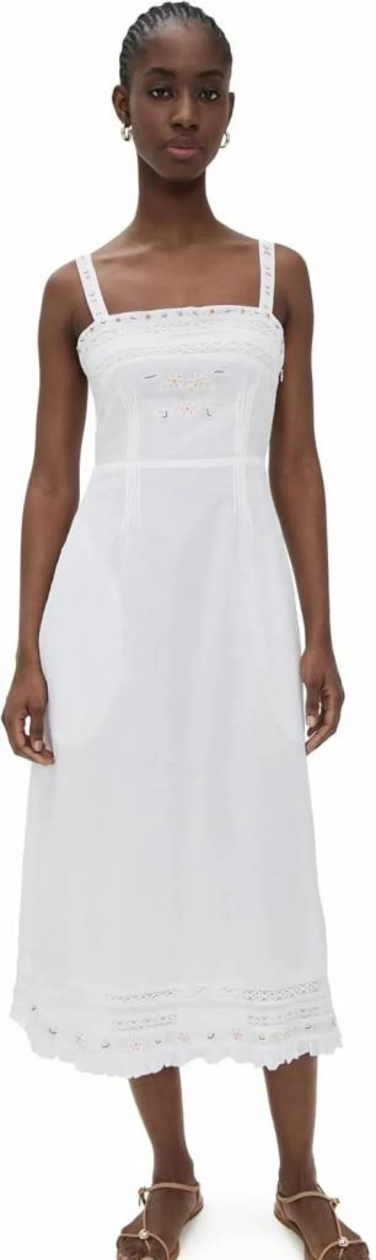 Ciao Lucia Women's Kang Dress - Boho Chic Flowy Summer Dress for Women