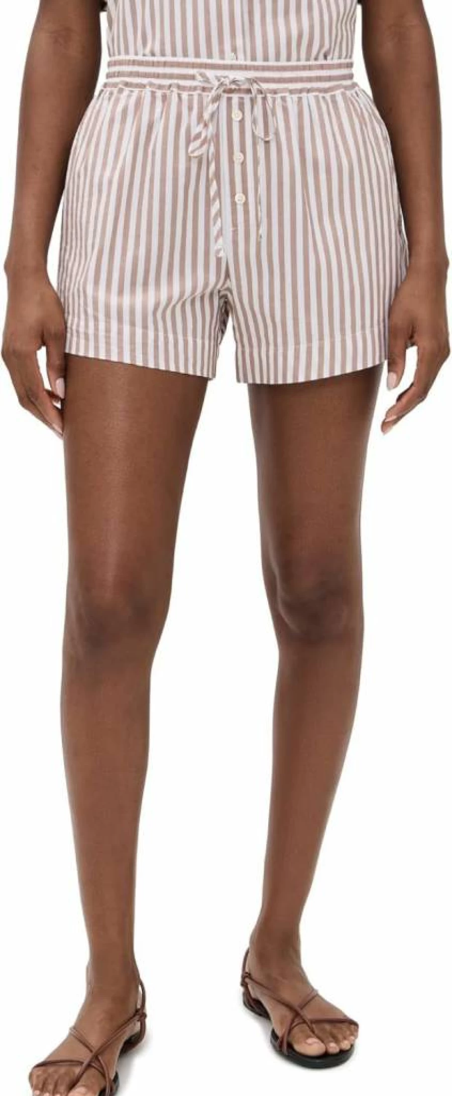 XIRENA Women's Tomer High-Waisted Summer Shorts - Comfortable Casual Stretch Denim Shorts for Women