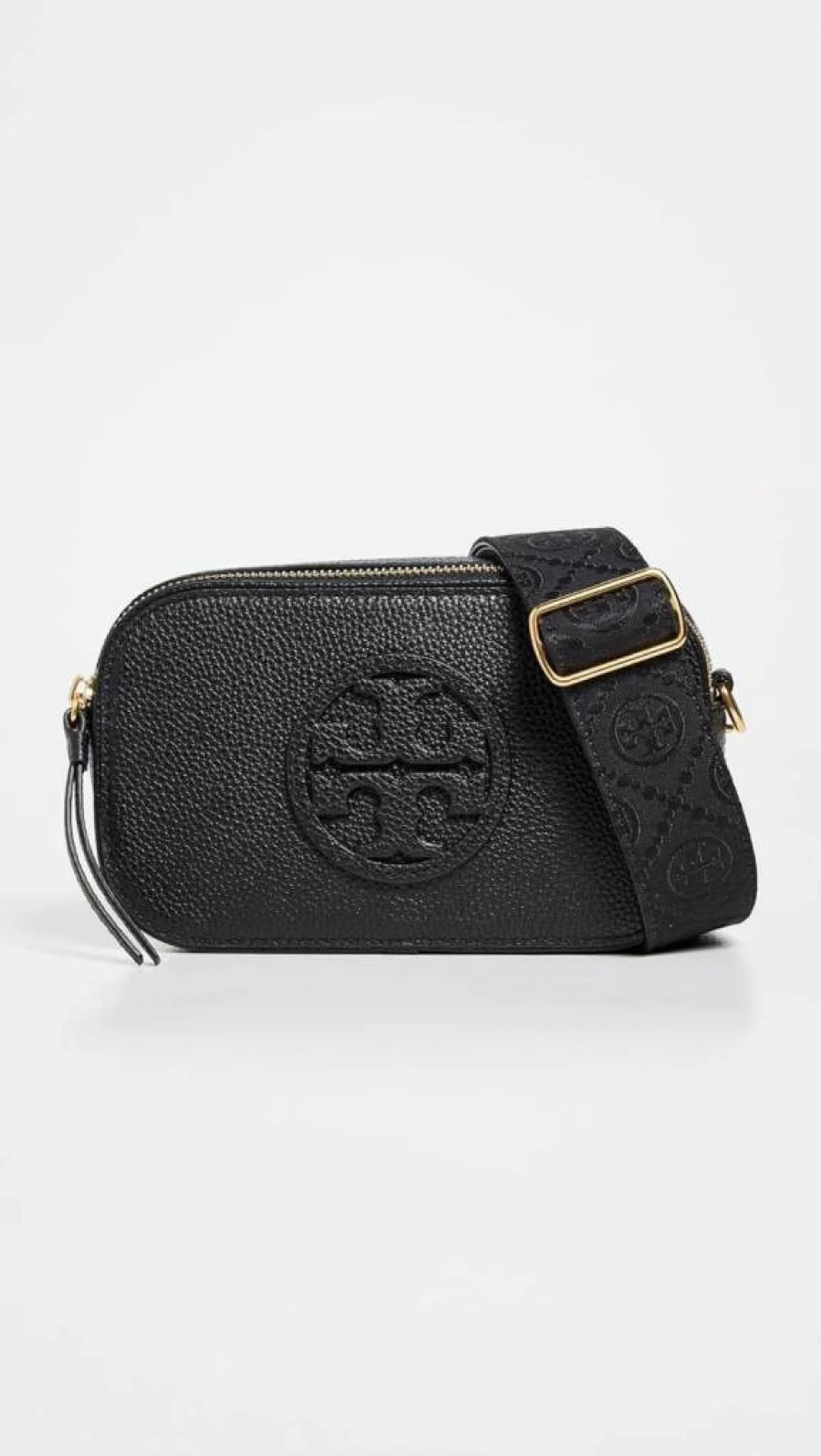 Tory Burch Miller Mini Crossbody Bag for Women - Compact Leather Shoulder Purse in Black