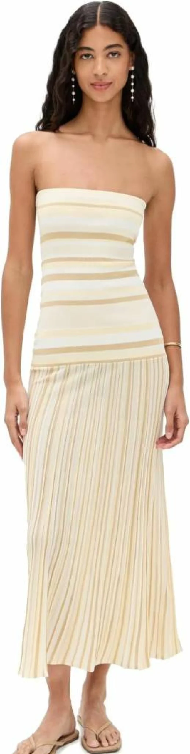 FAITHFULL THE BRAND Women's Citara Strapless Dress - Elegant Summer Mini Dress