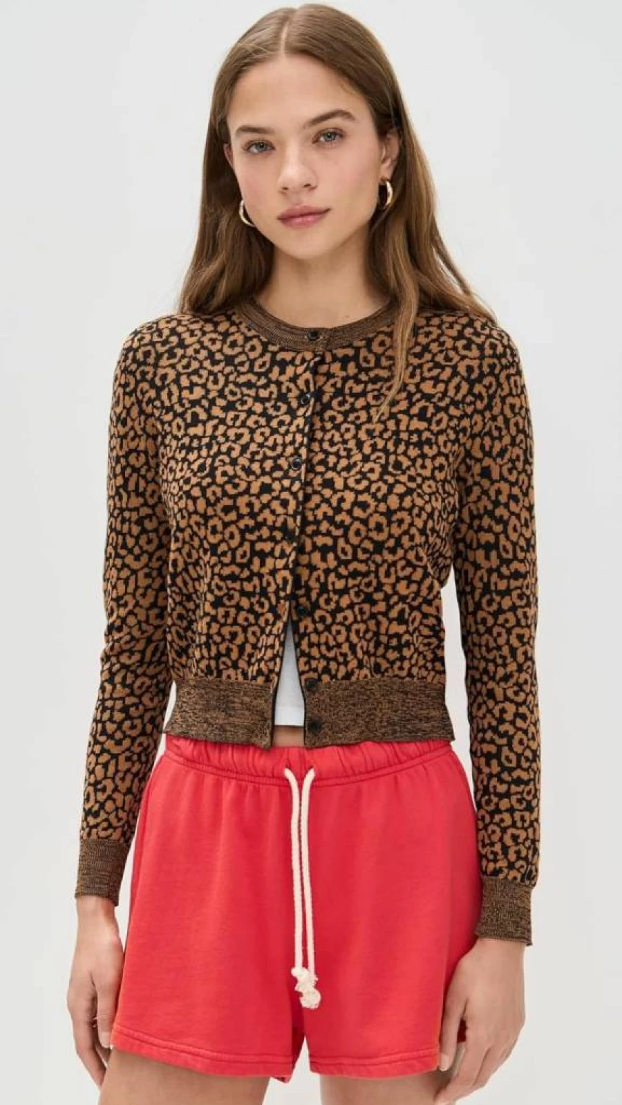THE GREAT Women's Tea Time Cardigan - Cozy Knit Sweater for Casual Wear