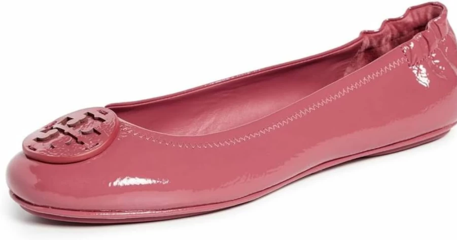 Tory Burch Women's Minnie Travel Ballet Flats - Comfortable & Lightweight Slip-On Shoes for Women