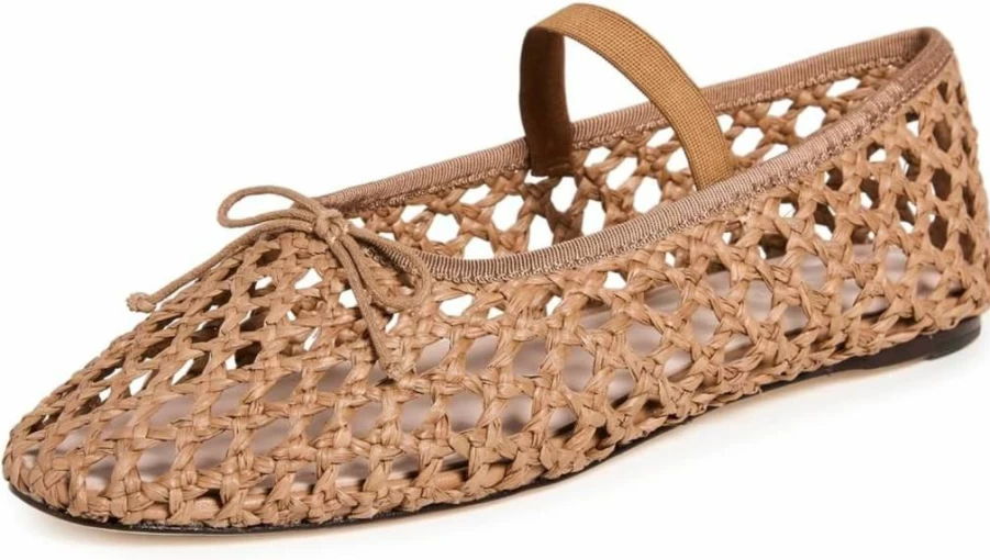 Loeffler Randall Leonie Women's Soft Ballet Flats - Comfortable & Stylish Leather Flat Shoes for Women