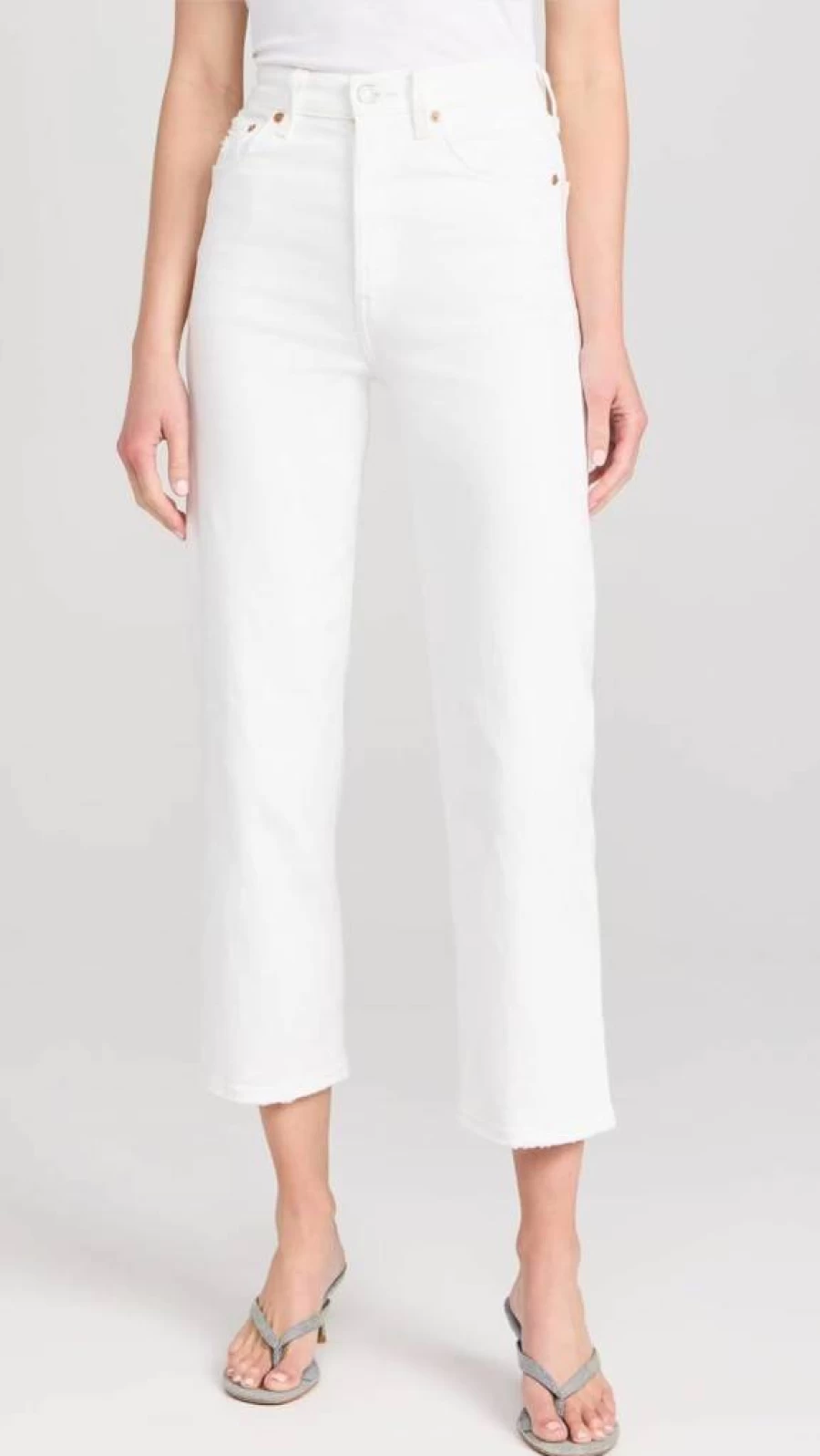 Levi's Women's High-Rise Straight Leg Jeans - Premium Denim Ankle-Length Style