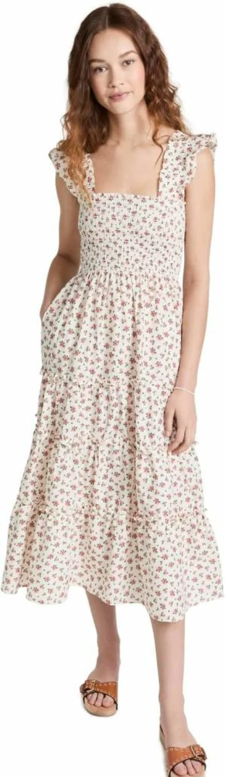 O.P.T Women's Calypso Dress - Flowy Summer Dress for Women, Boho Chic Style, Comfortable Casual Beach Dress