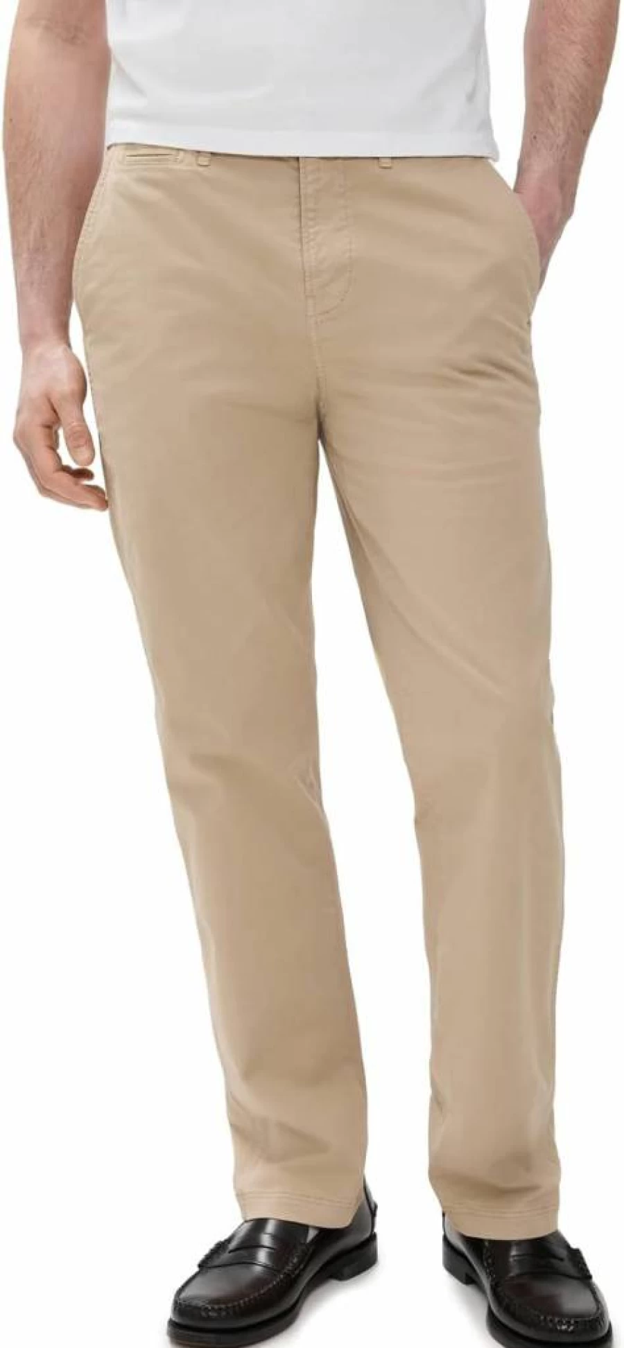Billy Reid Men's Classic Fit Chino Pants - Comfortable Casual Dress Trousers for Men